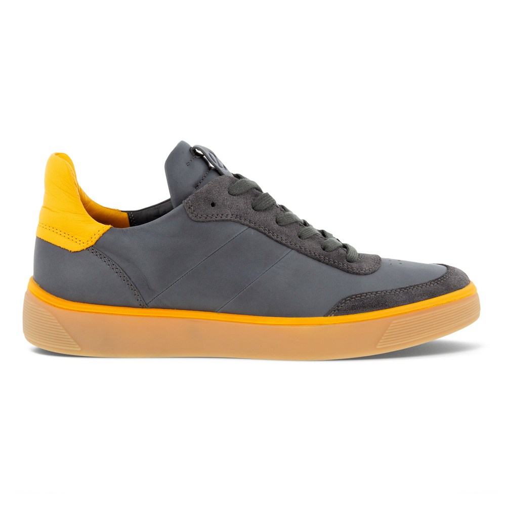 Tenis Hombre - ECCO Street Tray M Laced - Grises Oscuro - VAF173459